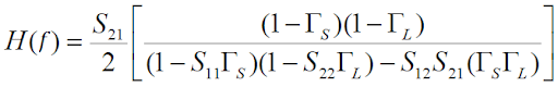 Transmission Line Transfer Function from ABCD and Sparameters Blogs